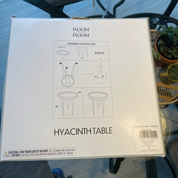 New in box little table - Picture 2 of 3